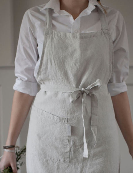 Linen Apron Rose